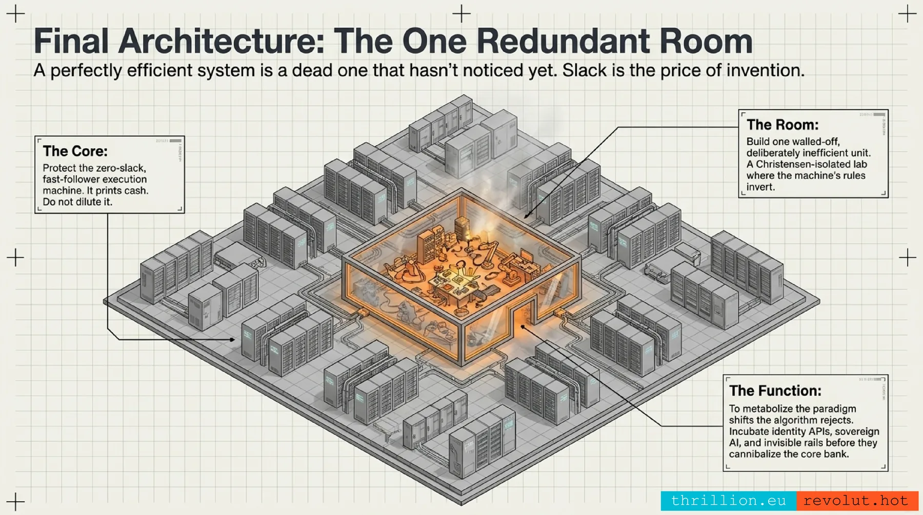 One redundant room diagram